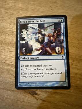 Freed from the Real - Saviors of Kamigawa - Magic: The Gathering